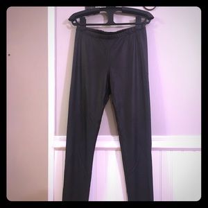 Faux leather leggings